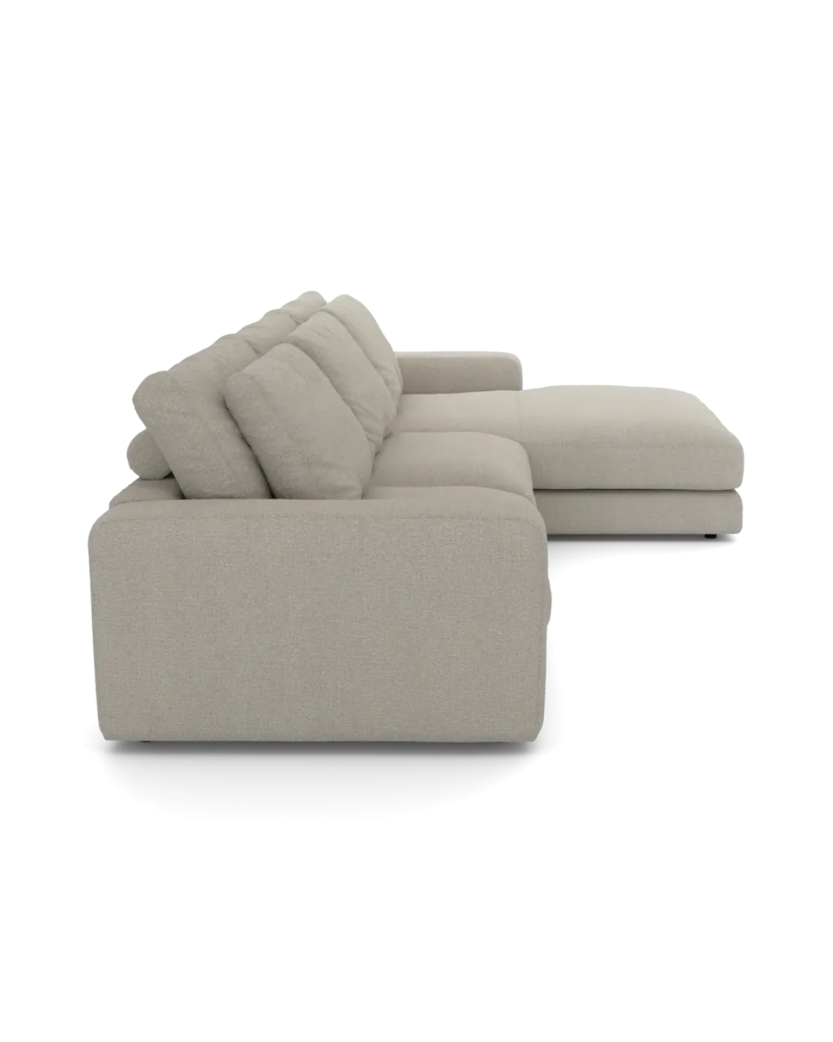 Rio Sofa Med chaiselong højre og bred arm
