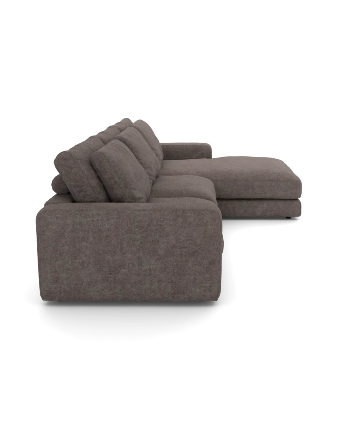 Rio Sofa Med chaiselong højre og bred arm