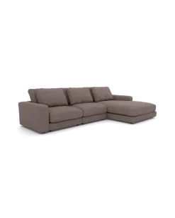 Rio Sofa Med chaiselong højre og bred arm