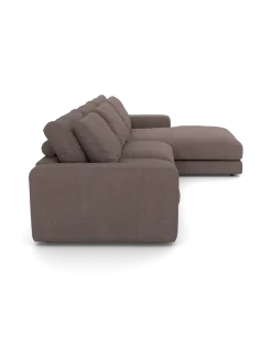 Rio Sofa Med chaiselong højre og bred arm