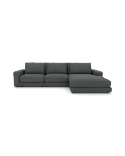 Rio Sofa Med chaiselong højre og bred arm