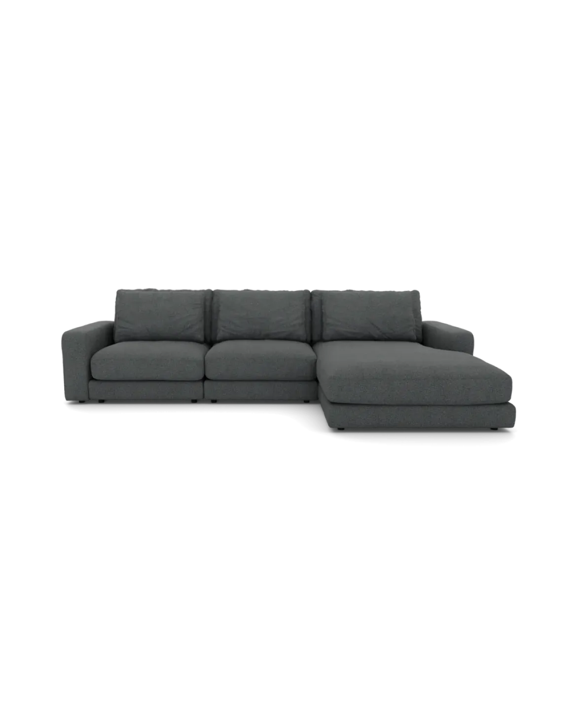 Rio Sofa Med chaiselong højre og bred arm