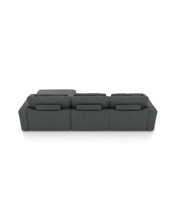 Rio Sofa Med chaiselong højre og bred arm
