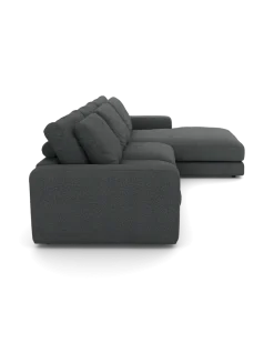 Rio Sofa Med chaiselong højre og bred arm