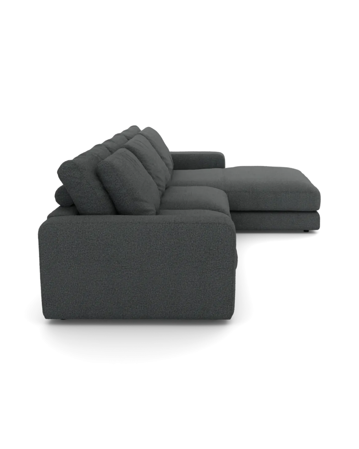 Rio Sofa Med chaiselong højre og bred arm