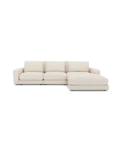 Rio Sofa Med chaiselong højre og bred arm