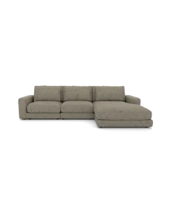 Rio Sofa Med chaiselong højre og bred arm