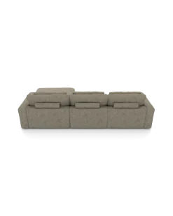 Rio Sofa Med chaiselong højre og bred arm