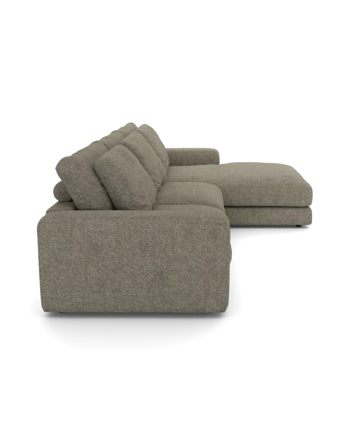 Rio Sofa Med chaiselong højre og bred arm