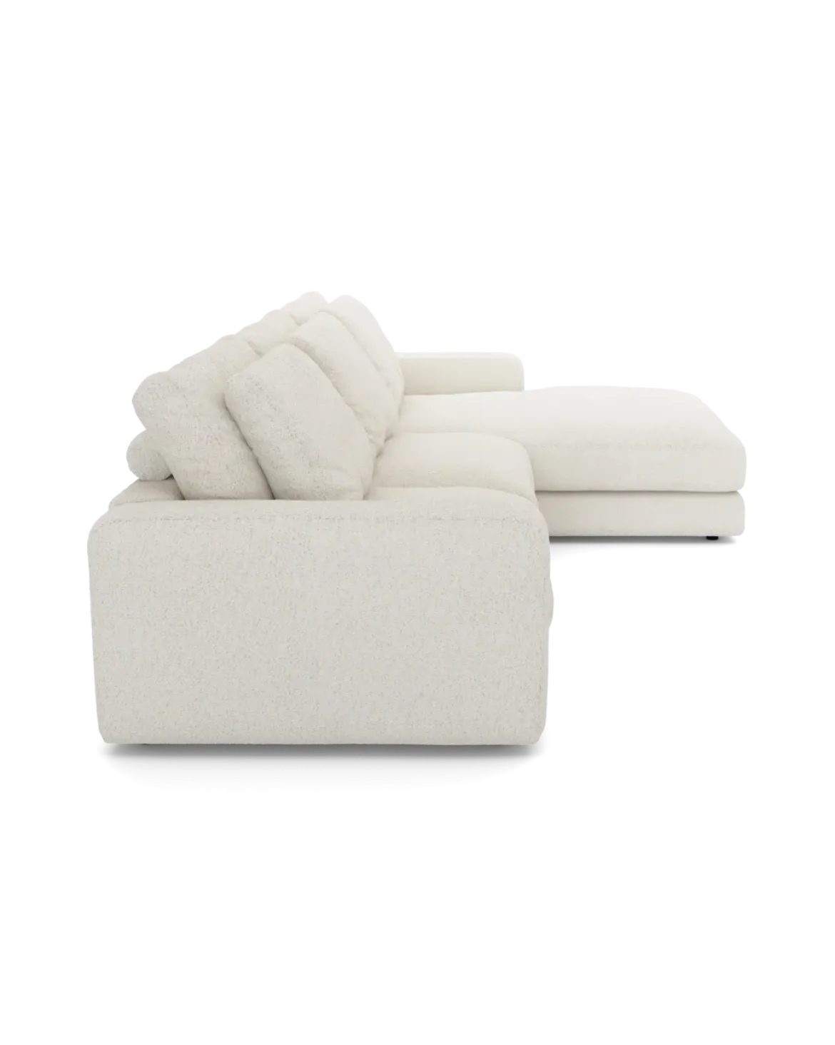 Rio Sofa Med chaiselong højre og bred arm
