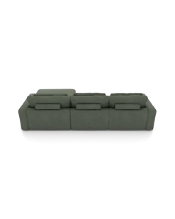Rio Sofa Med chaiselong højre og bred arm
