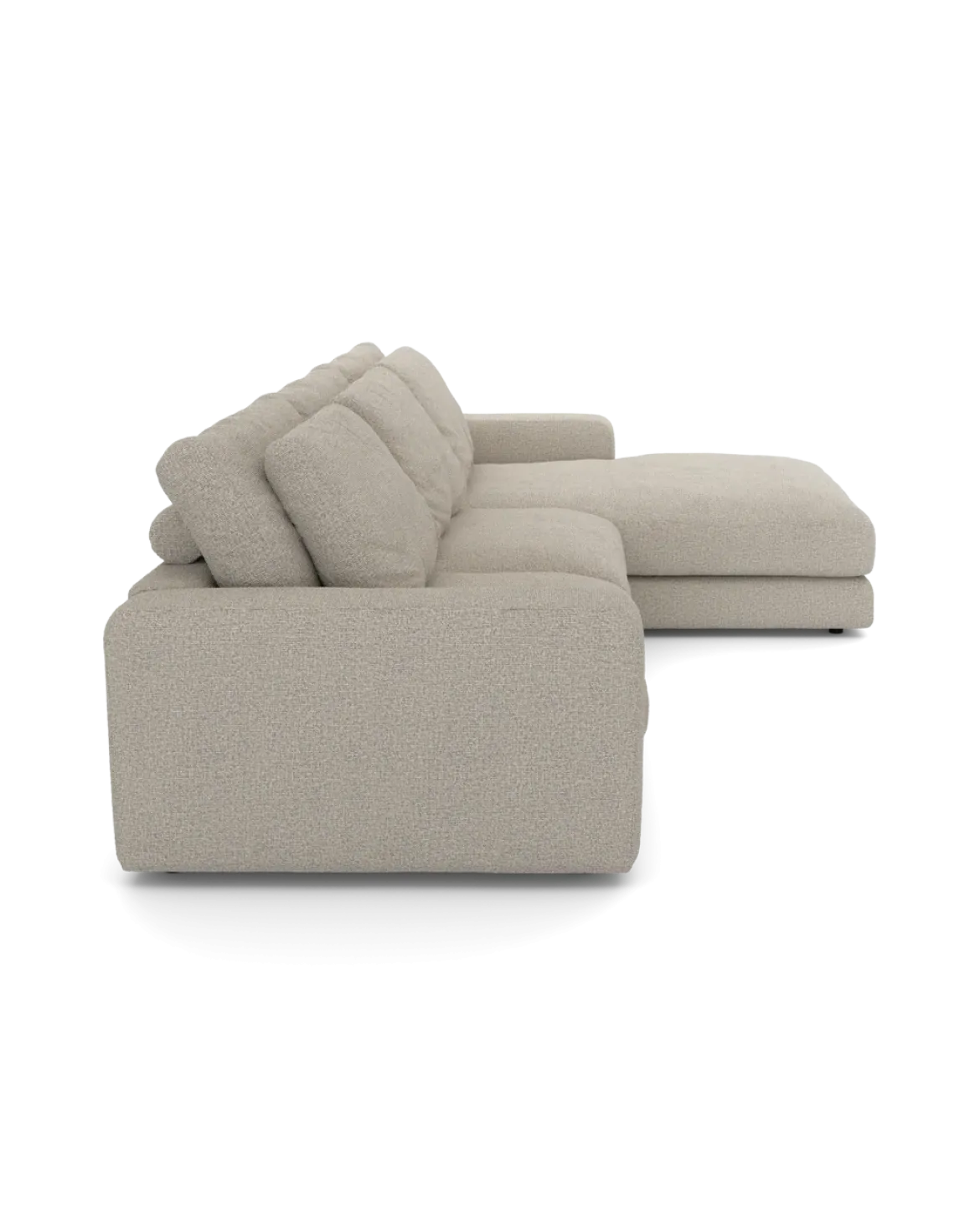 Rio Sofa Med chaiselong højre og bred arm