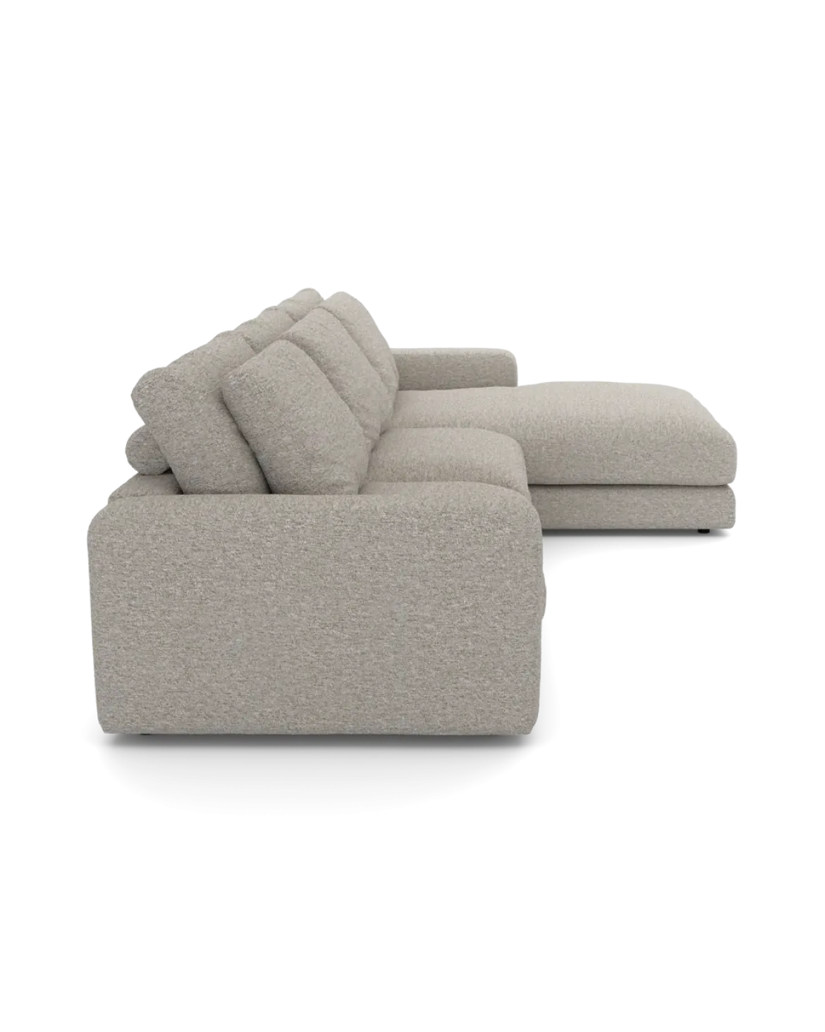 Rio Sofa Med chaiselong højre og bred arm
