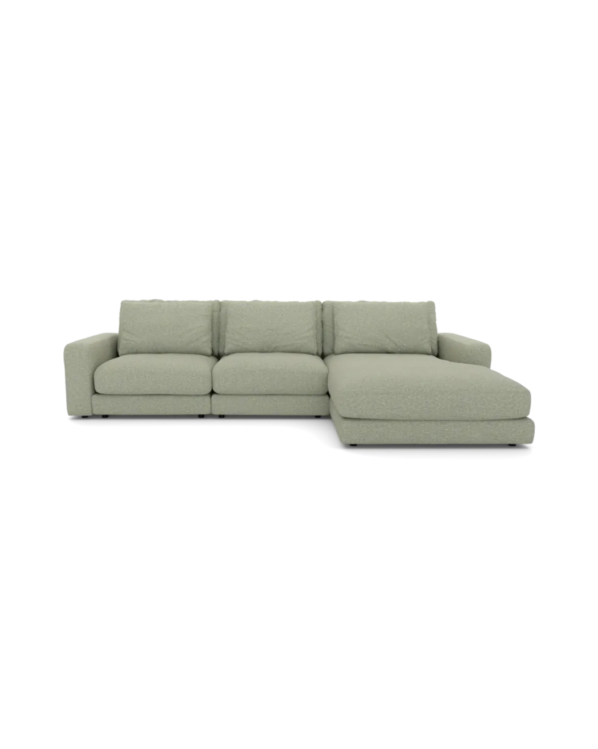 Rio Sofa Med chaiselong højre og bred arm