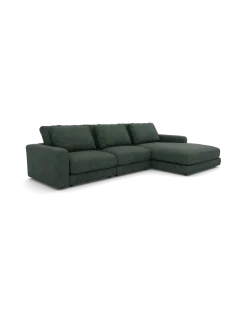 Rio Sofa Med chaiselong højre og bred arm