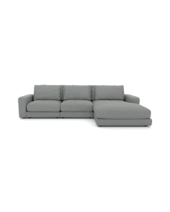 Rio Sofa Med chaiselong højre og bred arm