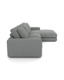 Rio Sofa Med chaiselong højre og bred arm