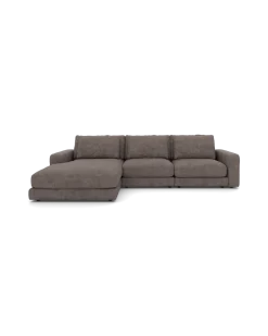 Rio Sofa Med chaiselong venstre og bred arm