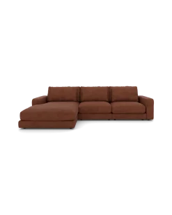 Rio Sofa Med chaiselong venstre og bred arm