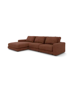 Rio Sofa Med chaiselong venstre og bred arm