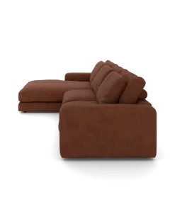 Rio Sofa Med chaiselong venstre og bred arm