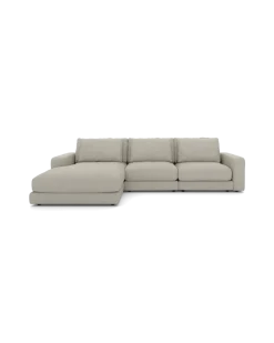 Rio Sofa Med chaiselong venstre og bred arm