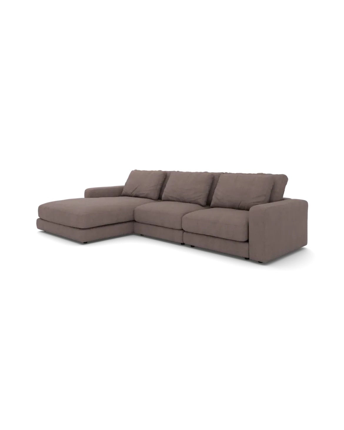 Rio Sofa Med chaiselong venstre og bred arm