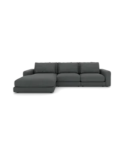 Rio Sofa Med chaiselong venstre og bred arm