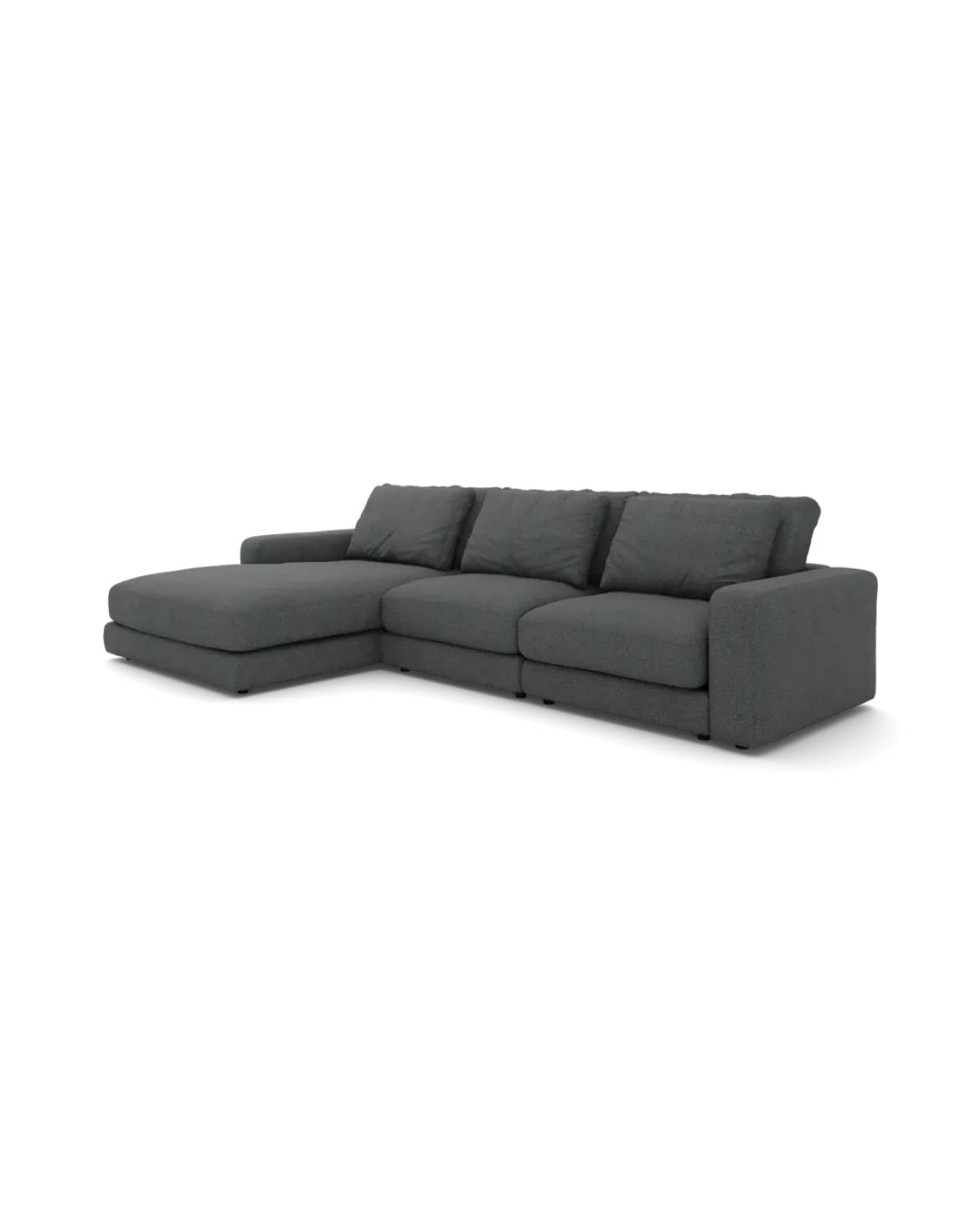 Rio Sofa Med chaiselong venstre og bred arm