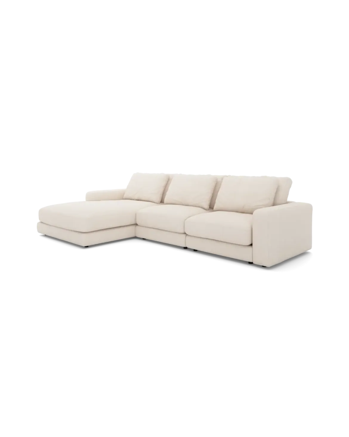 Rio Sofa Med chaiselong venstre og bred arm