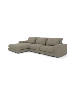 Rio Sofa Med chaiselong venstre og bred arm