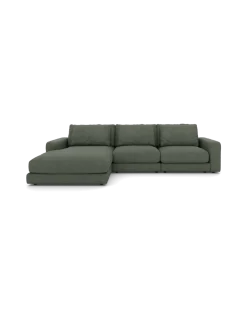 Rio Sofa Med chaiselong venstre og bred arm