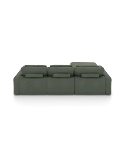 Rio Sofa Med chaiselong venstre og bred arm