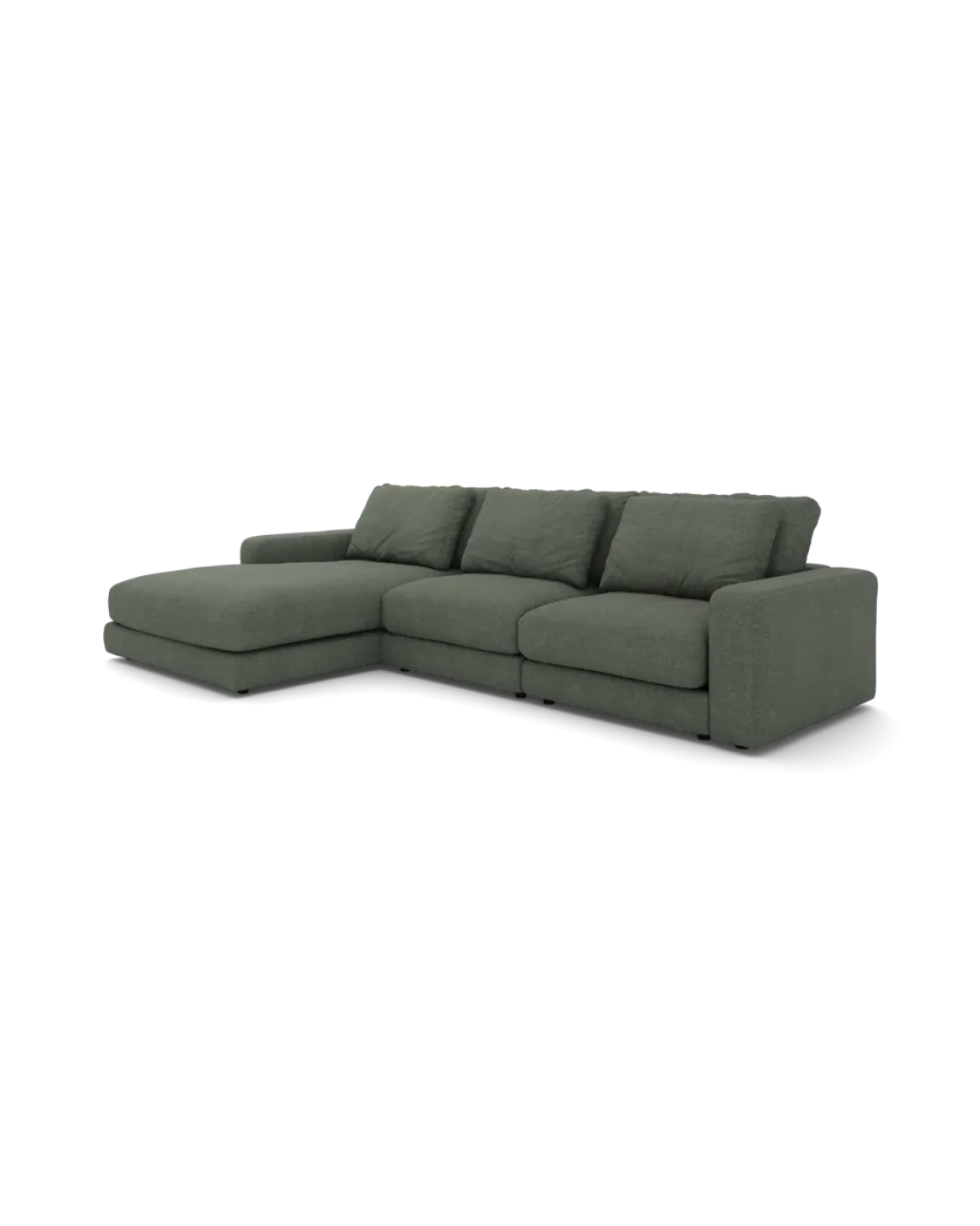 Rio Sofa Med chaiselong venstre og bred arm