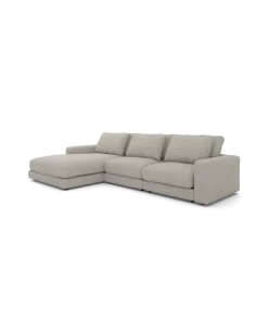 Rio Sofa Med chaiselong venstre og bred arm