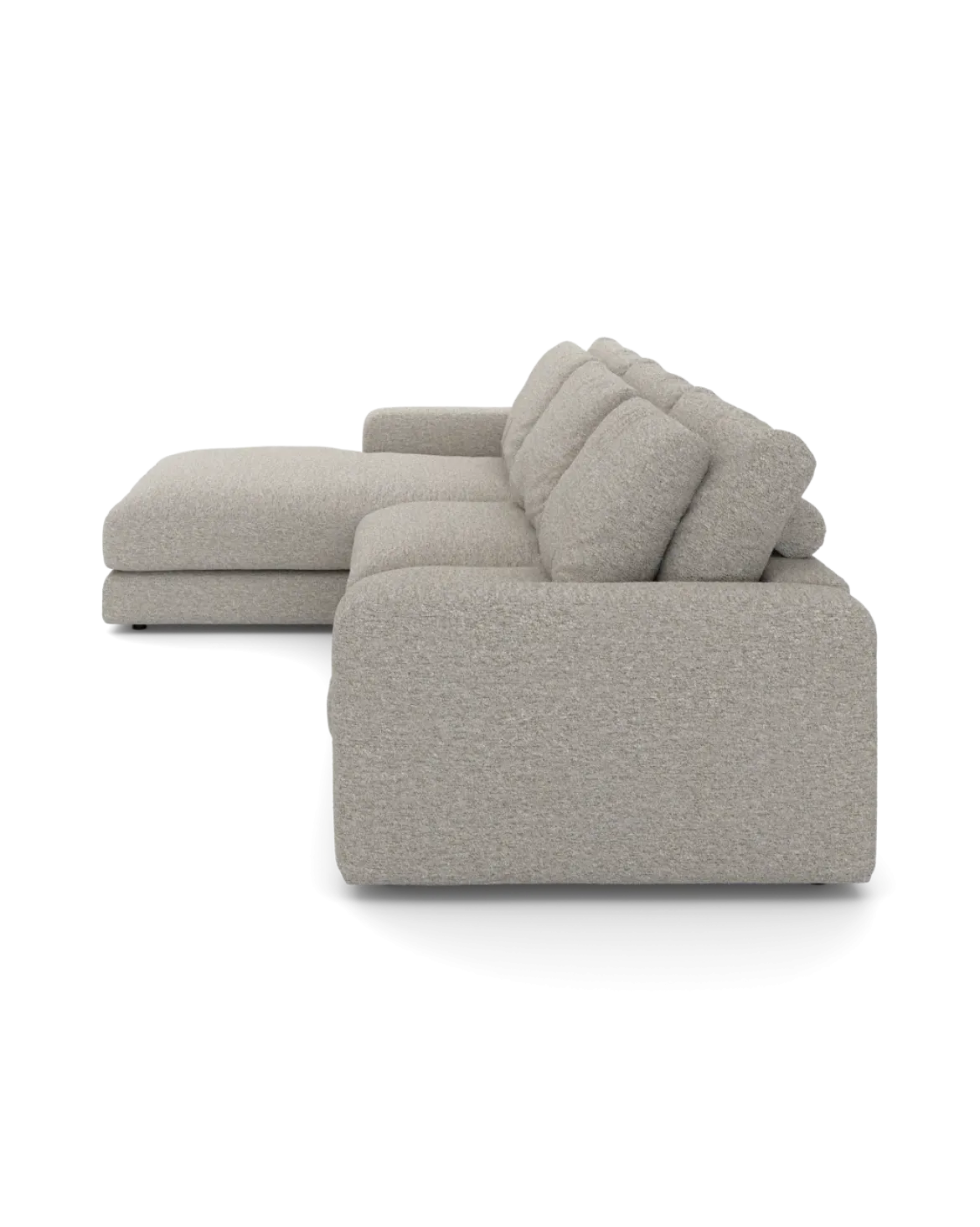 Rio Sofa Med chaiselong venstre og bred arm