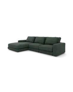 Rio Sofa Med chaiselong venstre og bred arm