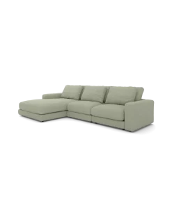 Rio Sofa Med chaiselong venstre og bred arm