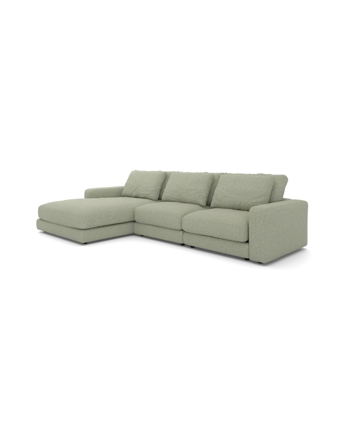 Rio Sofa Med chaiselong venstre og bred arm