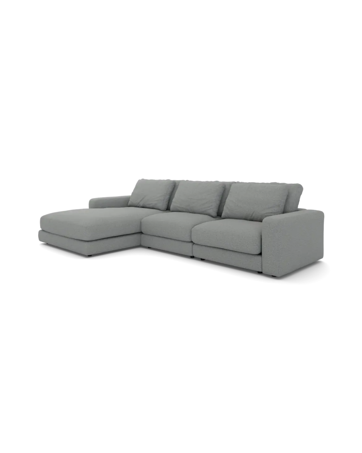 Rio Sofa Med chaiselong venstre og bred arm