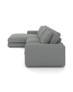Rio Sofa Med chaiselong venstre og bred arm