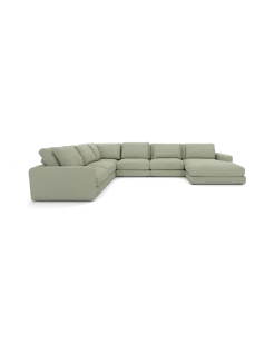 Rio U-sofa Venstrevendt med chaiselong