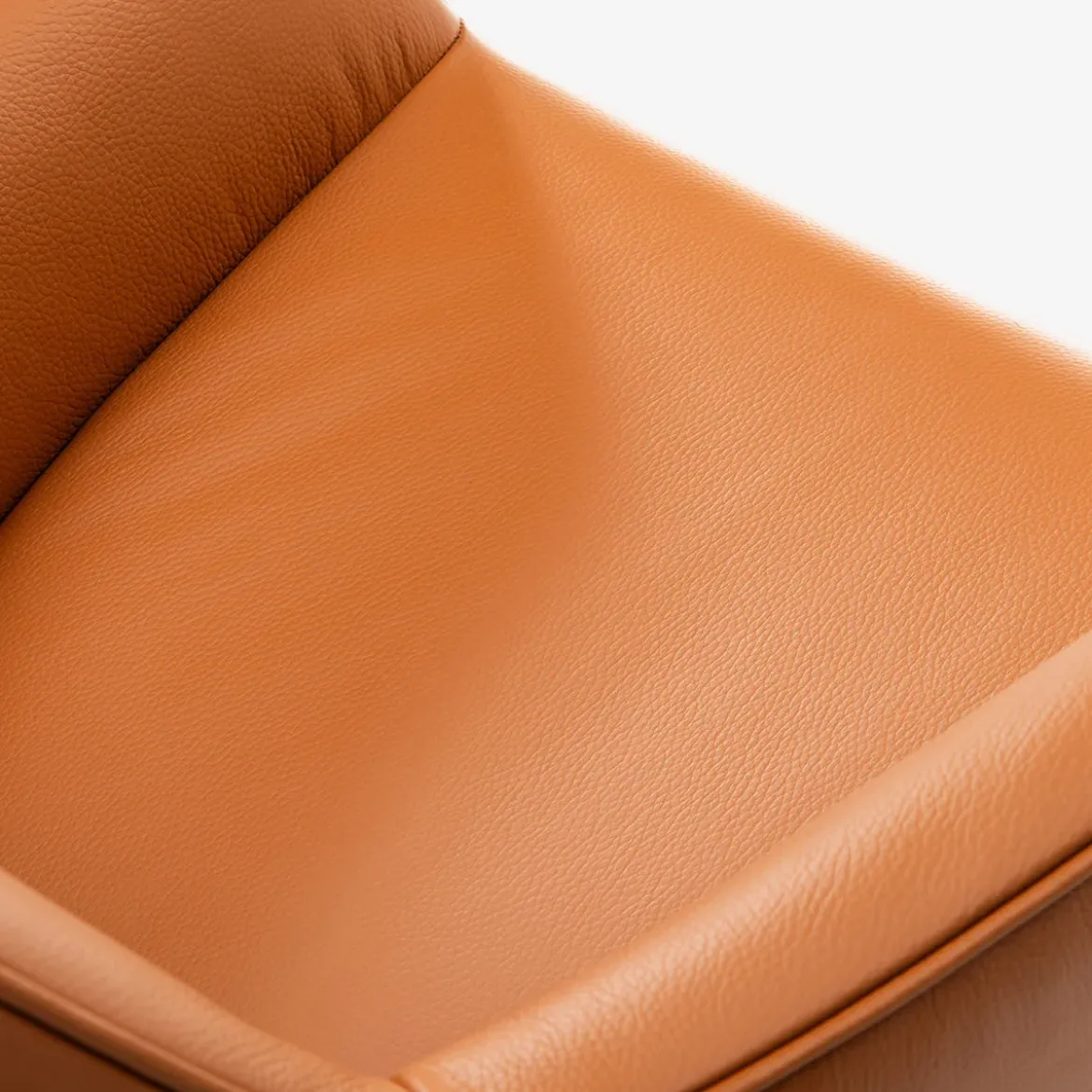 Salento spisebordsstol m/drej Cognac læder