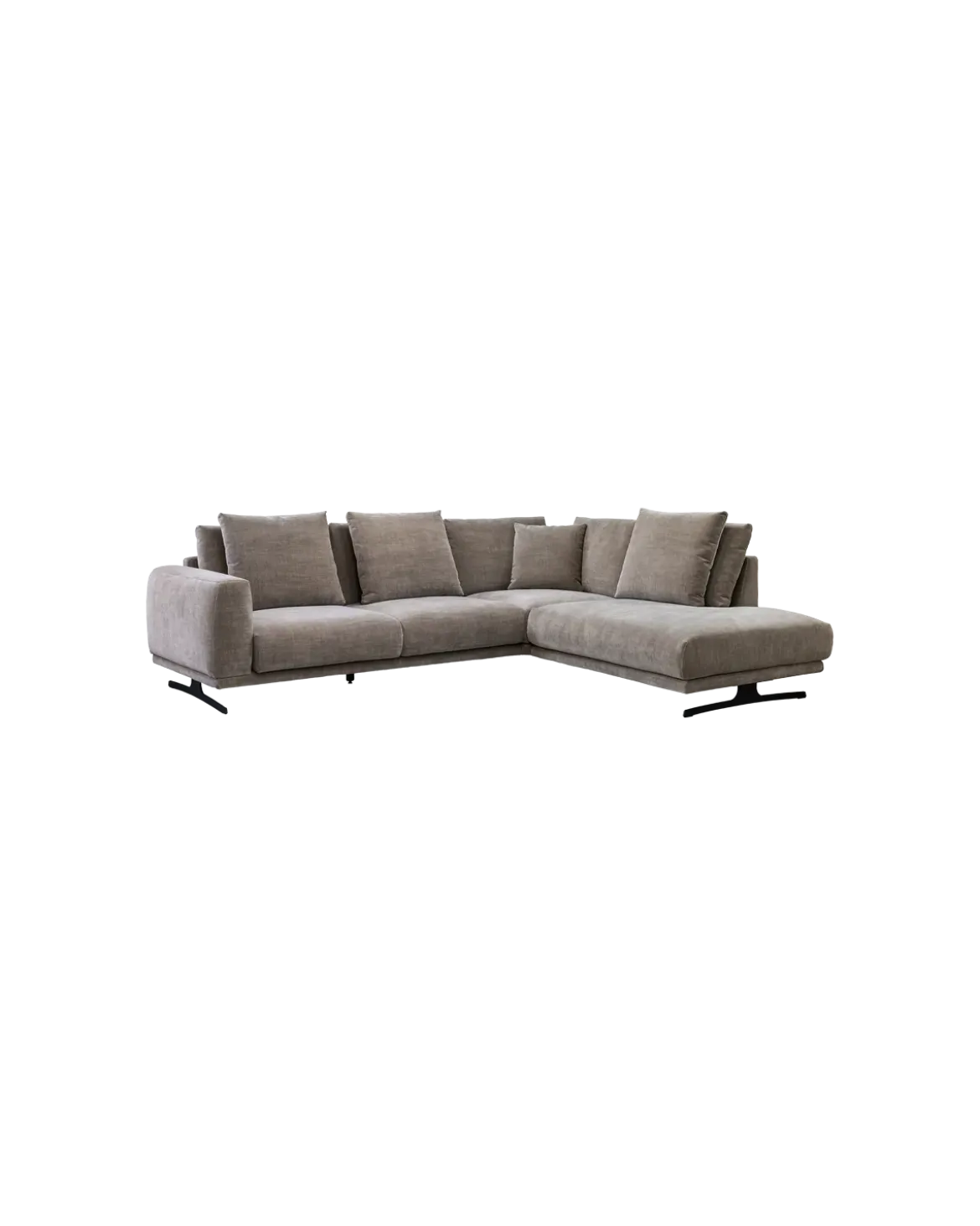 Salerno hjørnesofa Højrevendt m. open end