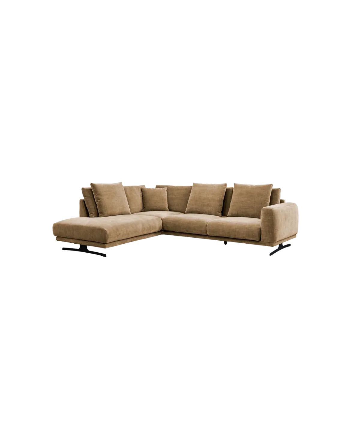 Salerno hjørnesofa Venstrevendt m. open end