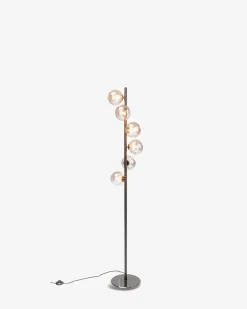 Scala balls gulvlampe Sort