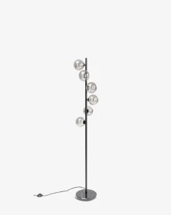 Scala balls gulvlampe Sort
