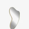 Shape spejl Messing