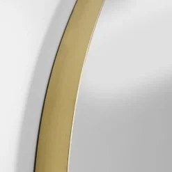 Shape spejl Messing