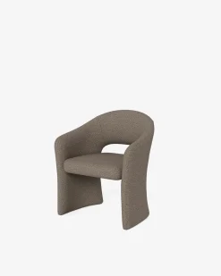 Tori spisebordsstol m/armlæn Taupe
